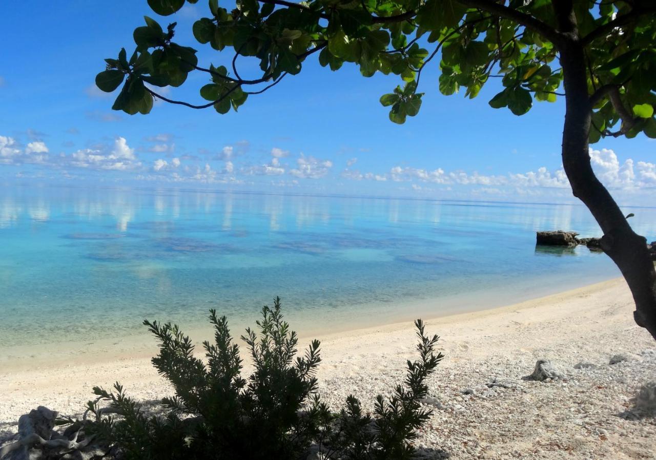 Pension Tiputa Lodge Rangiroa Exterior photo