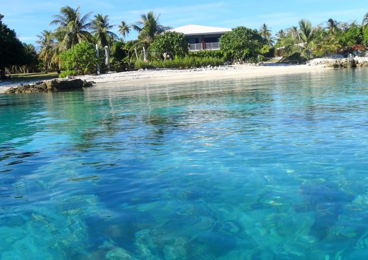 Pension Tiputa Lodge Rangiroa Exterior photo